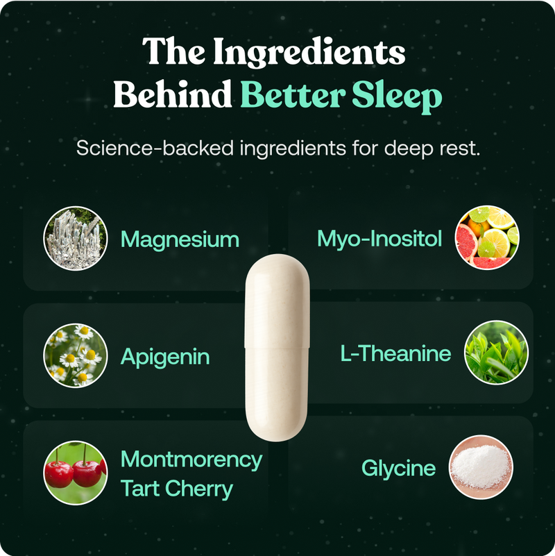 8 Hour Sleep Capsules.